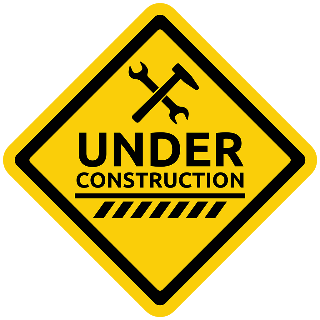 under construction warning sign